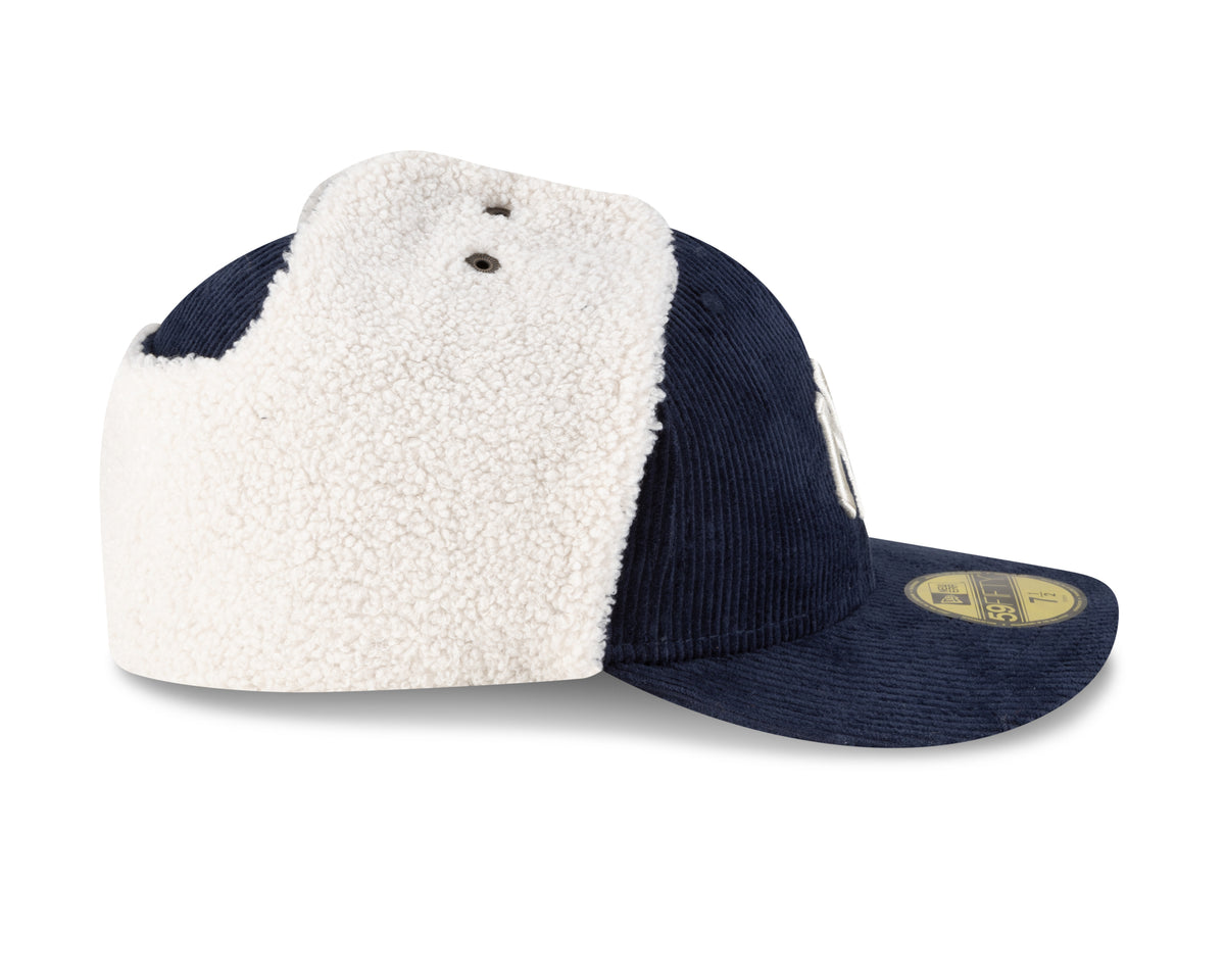 New York Yankees Corduroy Navy 59Fifty Dogear Fitted Cap - New Era