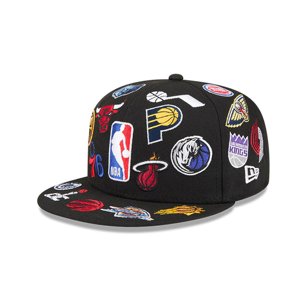 NBA Black All over 59FIFTY Fitted Cap - New Era