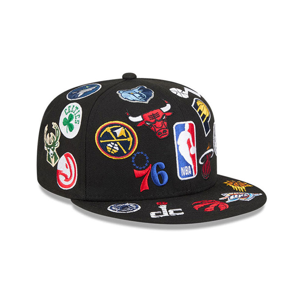 NBA Black All over 59FIFTY Fitted Cap - New Era