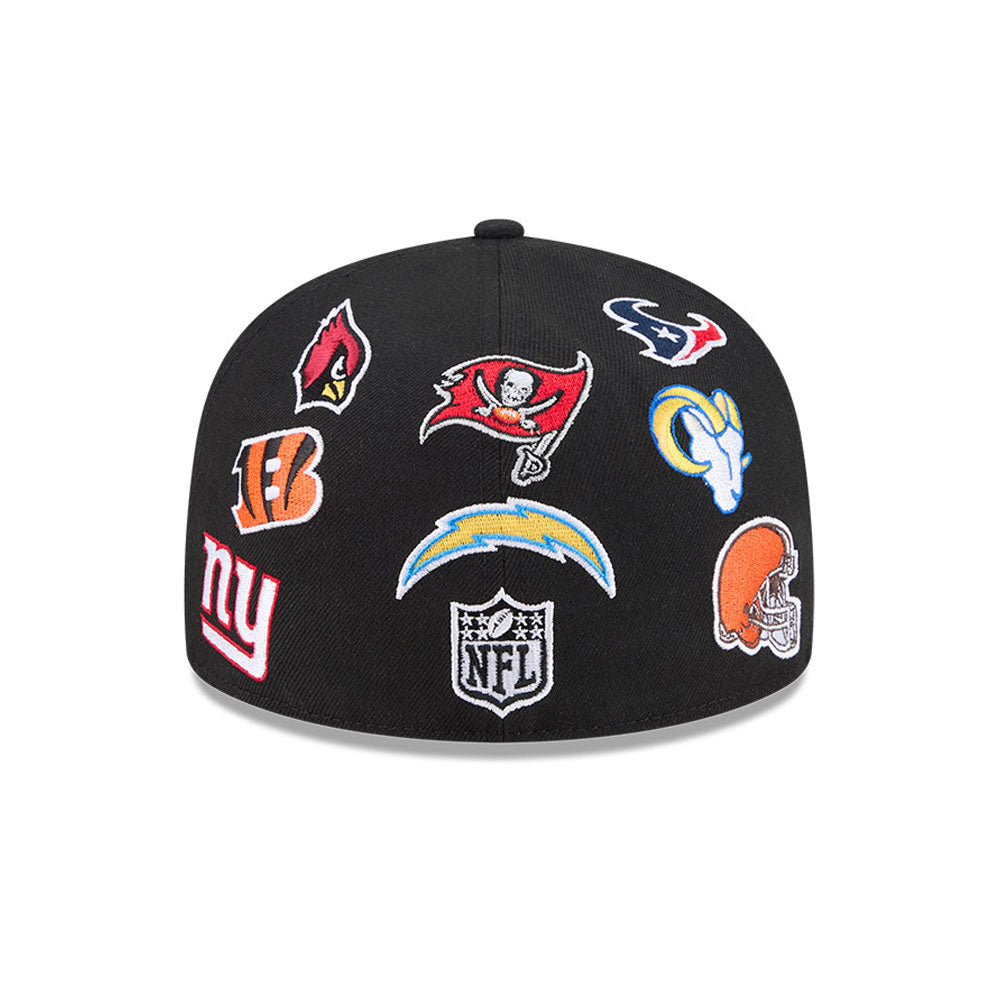 NFL Black All over 59FIFTY Fitted Cap - New Era