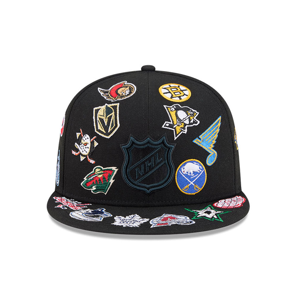 NHL  Black All over 59FIFTY Fitted Cap - New Era