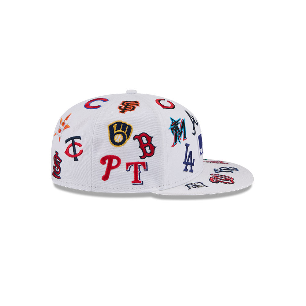 MLB White All Over 59FIFTY Fitted Cap - New Era