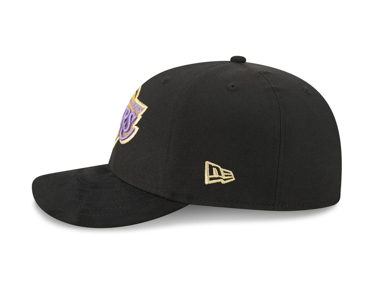Los Angeles Lakers Hardwood Classics Side Patch 9FIFTY Snapback Cap - New Era