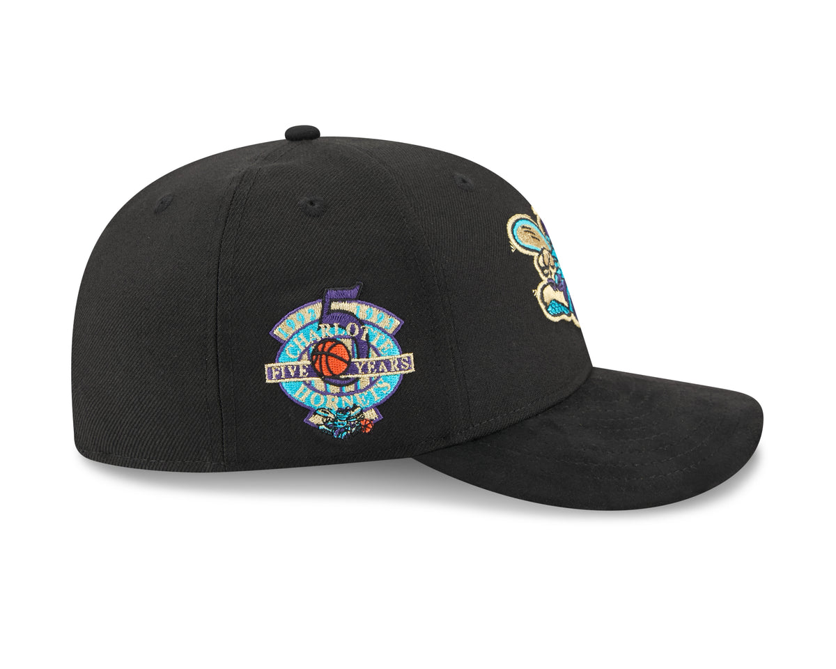 Charlotte Hornets Hardwood Classics Side Patch 9FIFTY Snapback Cap - New Era
