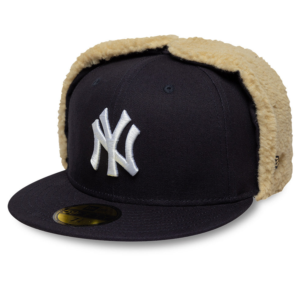 New York Yankees Navy MLB World Series Dogear 59FIFTY Fitted Cap - New Era