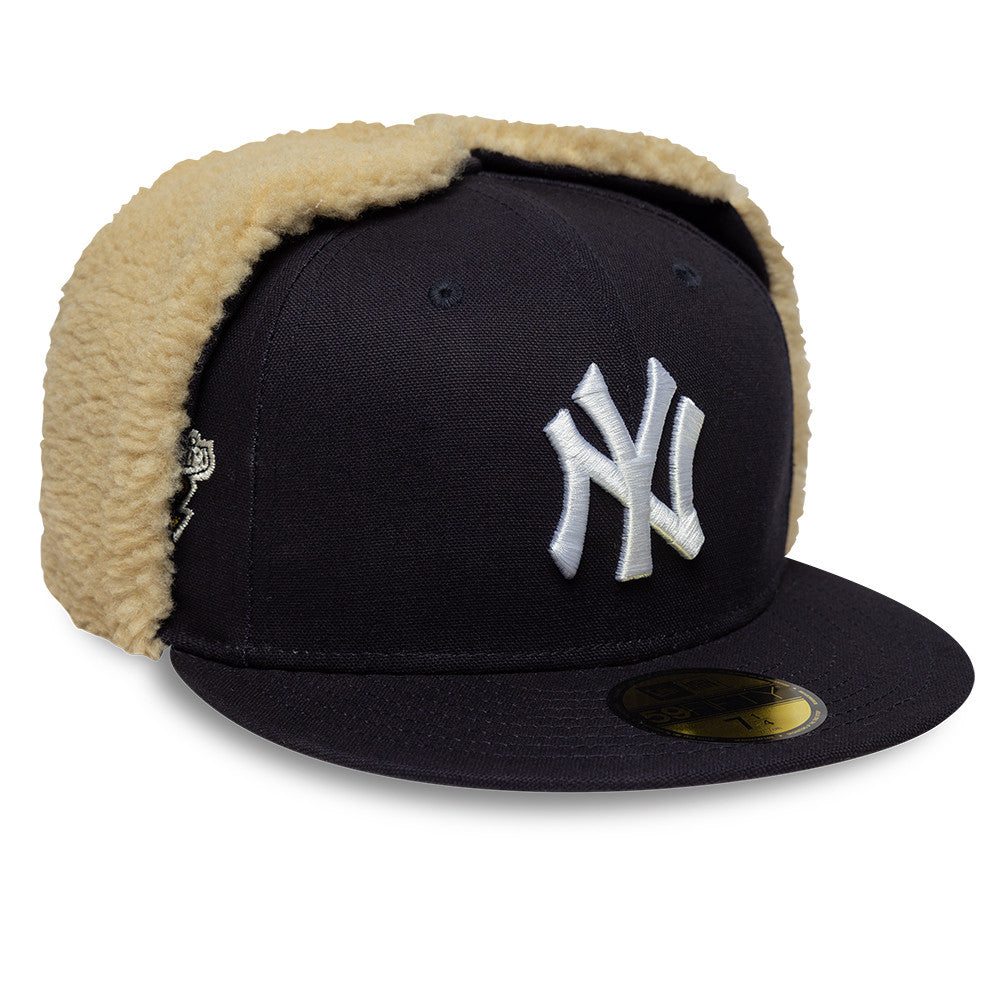 New York Yankees Navy MLB World Series Dogear 59FIFTY Fitted Cap - New Era