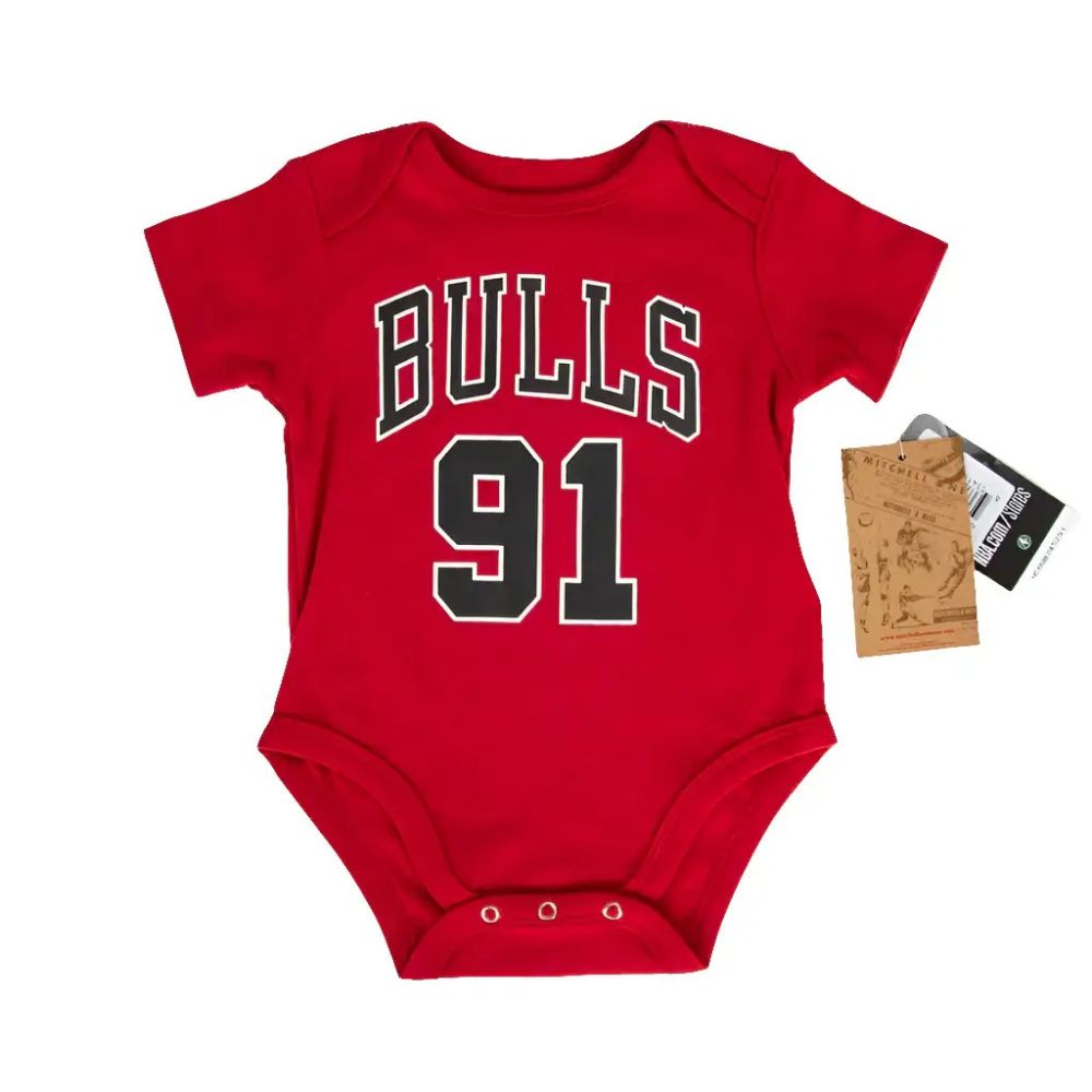 Denis Rodman Chicago Bulls Mitchell & Ness Baby Body