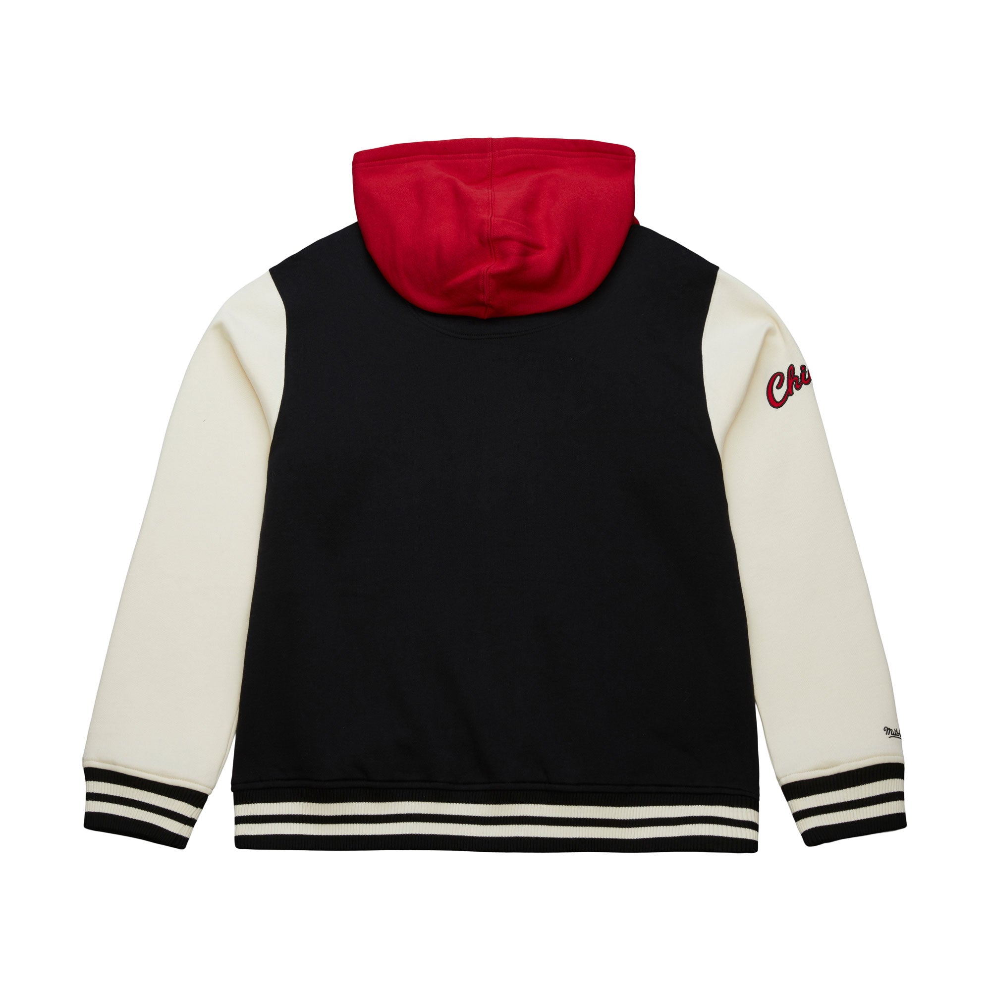 Chicago Bulls Rinkside Fleece Full-Snap Jacket - Mitchell & Ness