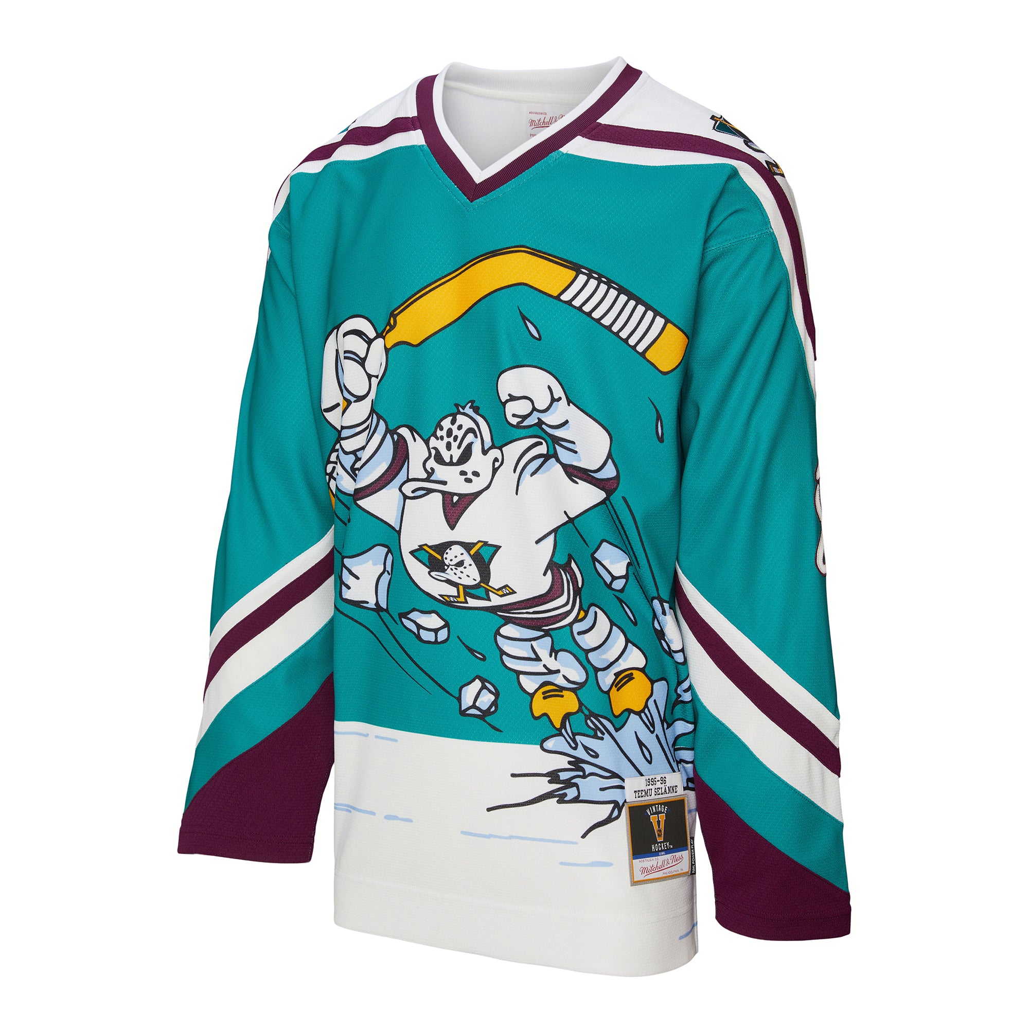Anaheim Ducks Teemu Selanne Alternate Jersey - Mitchell & Ness