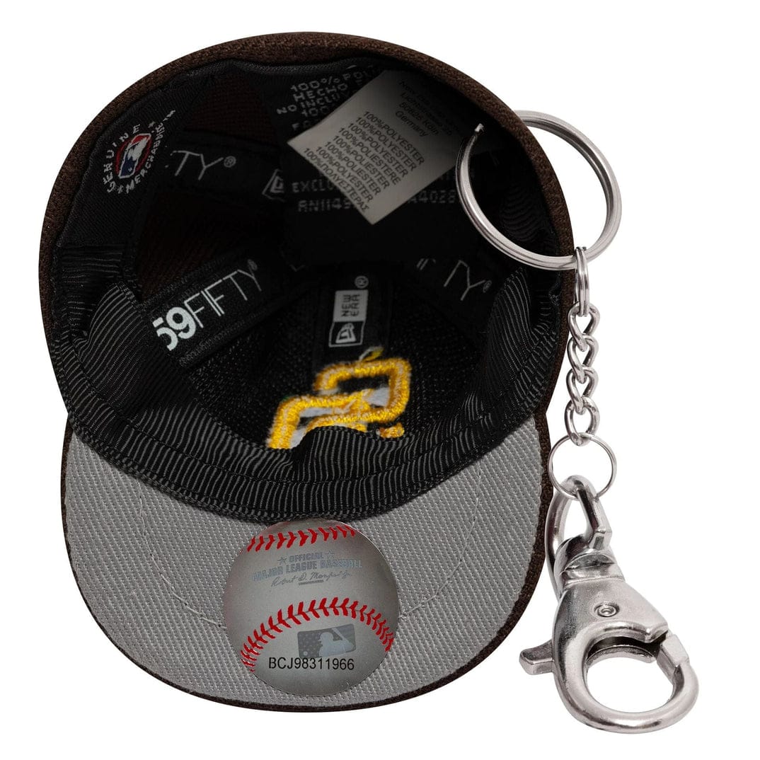 San Diego Padres MLB Mini Cap Key Chain - New Era