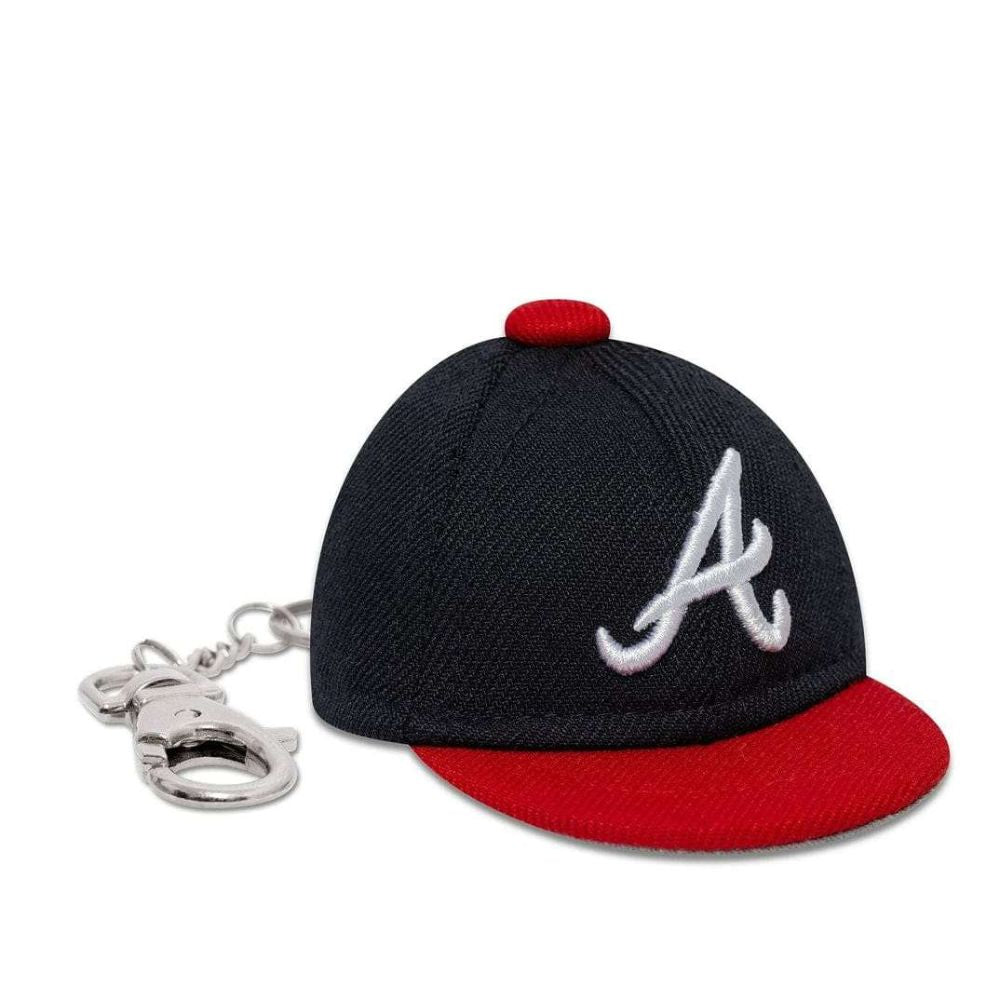 Atlanta Braves MLB Mini Cap Key Chain - New Era