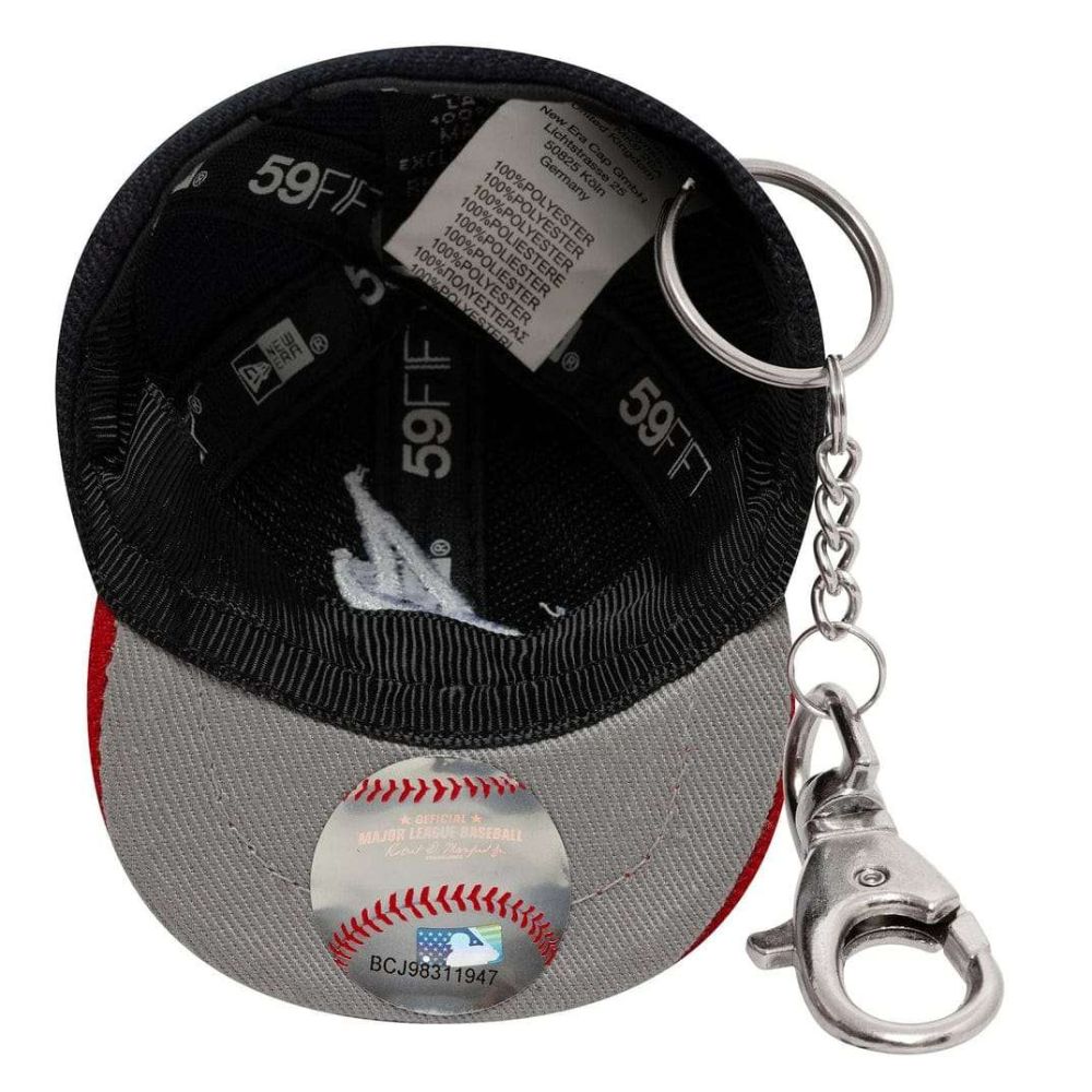 Atlanta Braves MLB Mini Cap Key Chain - New Era