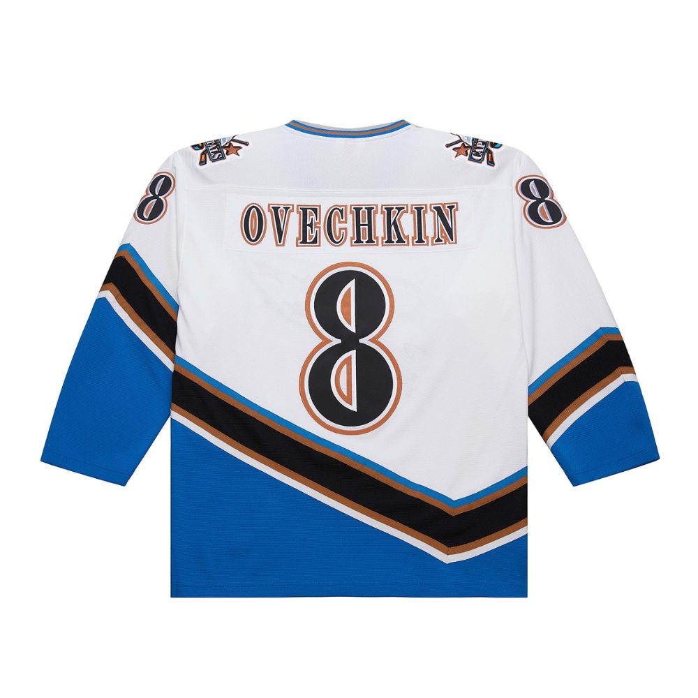 Washington Capitals Alexander Ovechkin #8 White 2005/06 Power Play Player Jersey - Mitchell & Ness