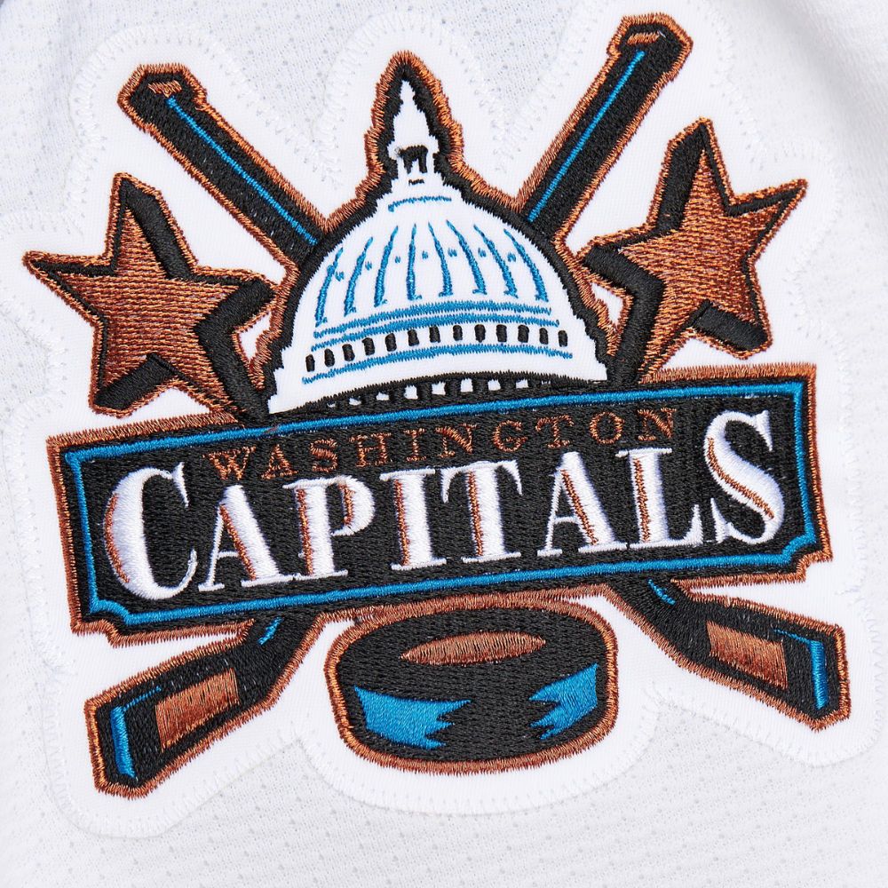 Washington Capitals Alexander Ovechkin #8 White 2005/06 Power Play Player Jersey - Mitchell & Ness
