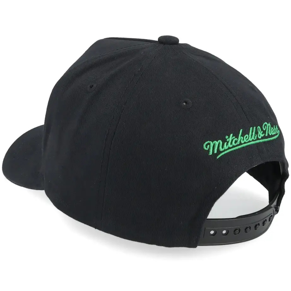 Boston Celtics Hardwood Classics Big Time Pro Snapback Hat Mitchell & Ness
