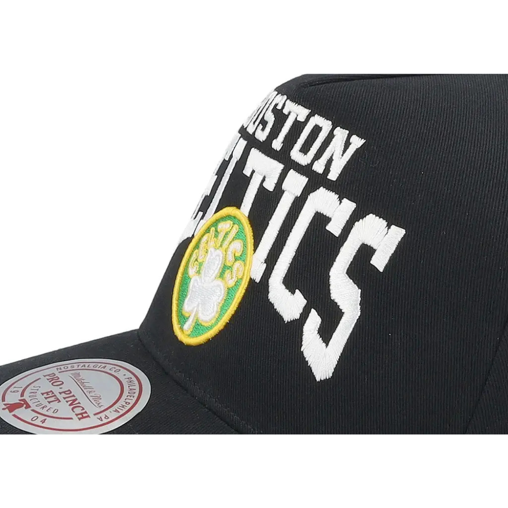 Boston Celtics Hardwood Classics Big Time Pro Snapback Hat Mitchell & Ness