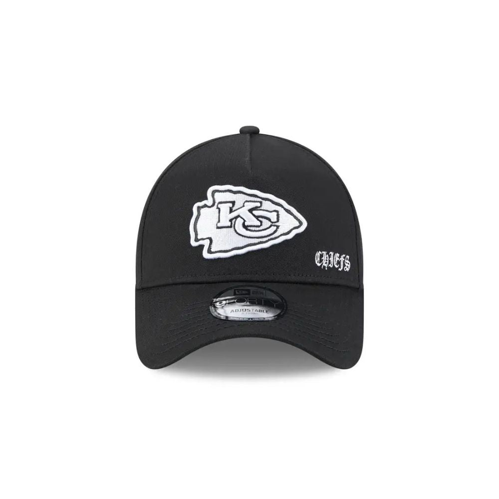 Casquette NFL Kansas City Chiefs Gothic 9FORTY A-Frame Snapback - New Era