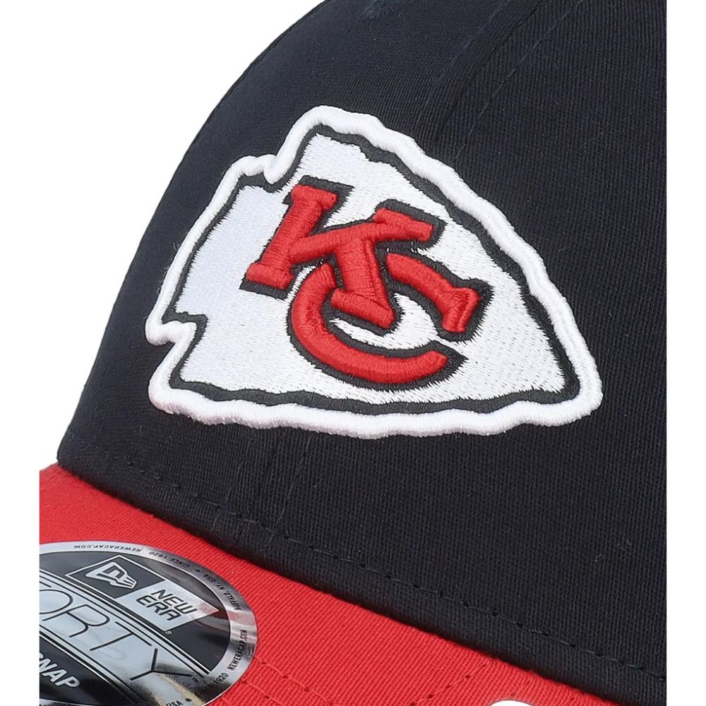Kansas City Chiefs NFL 9Forty Black/Red Snapback - New Era