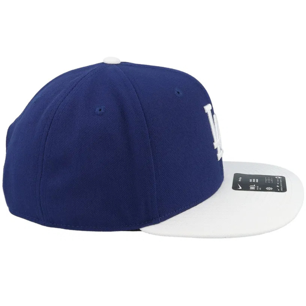 Los Angeles Dodgers Dri-fit Pro Square Bill Blue/White Snapback - Nike