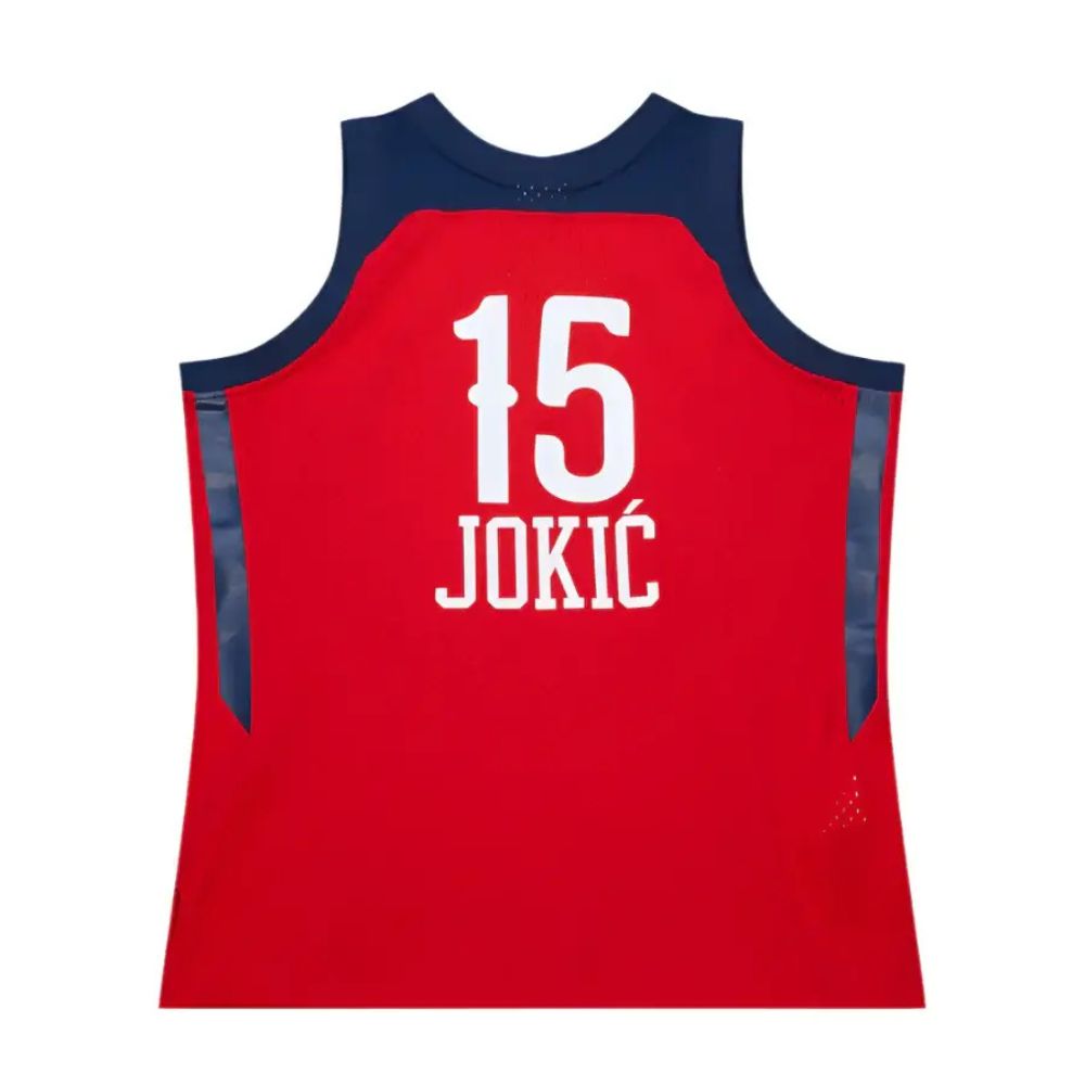 Nikola Jokic Red NBA Rising Stars Game 2017 Swingman Jersey - Mitchell & Ness