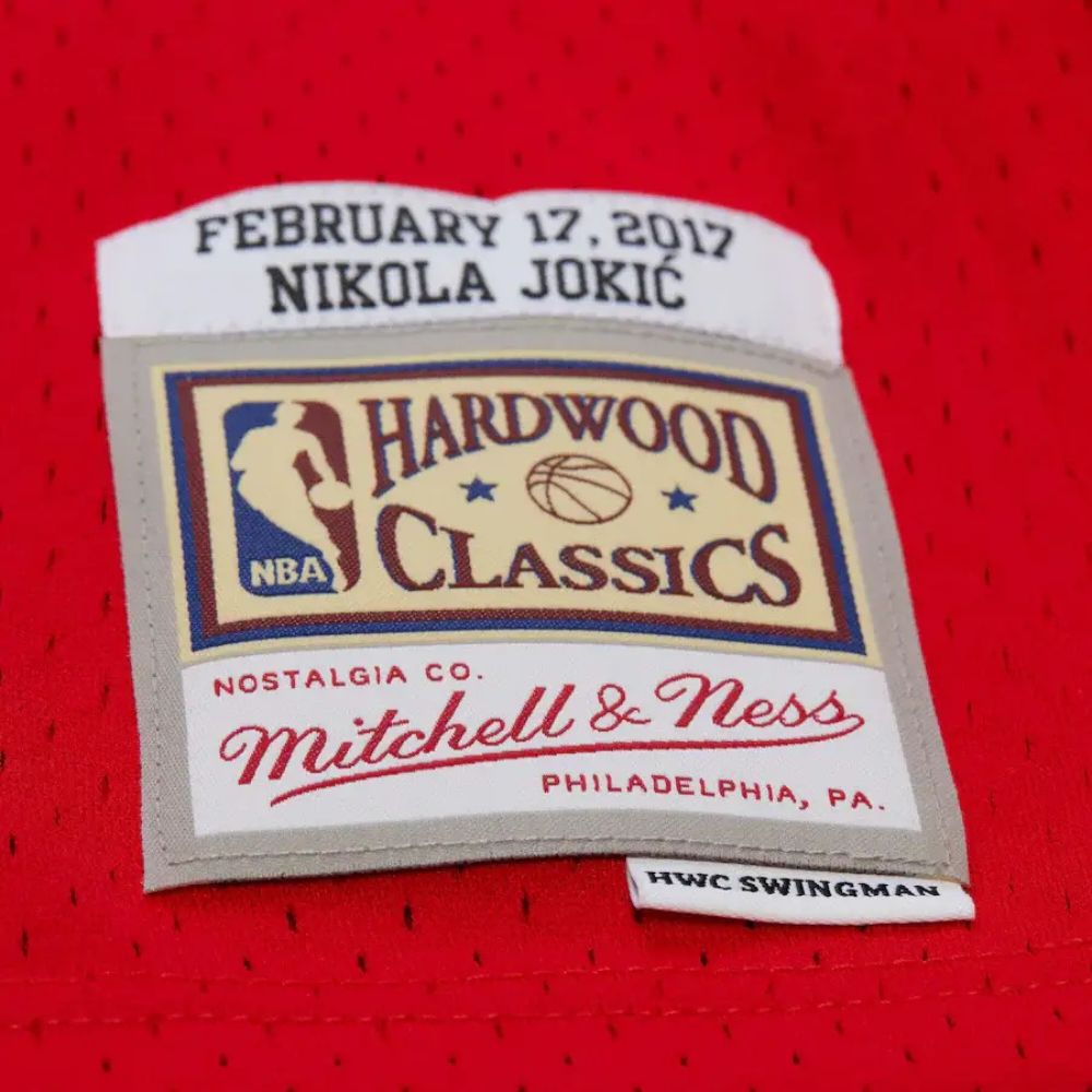 Nikola Jokic Red NBA Rising Stars Game 2017 Swingman Jersey - Mitchell & Ness