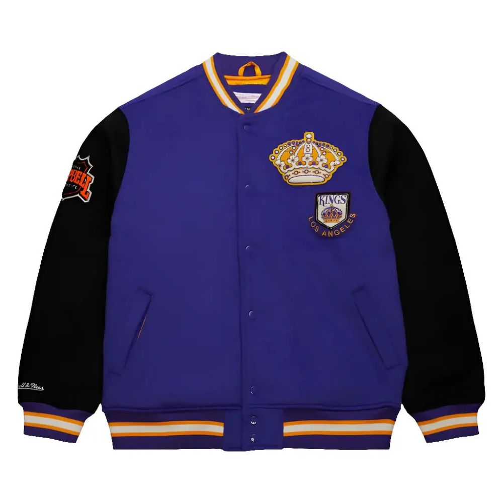 Los Angeles Kings Mitchell&Ness NHL Team Legacy Varsity Jacket
