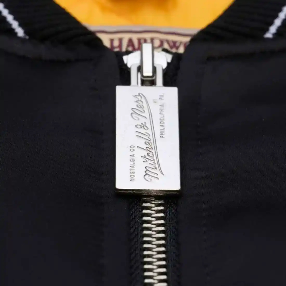 Los Angeles Lakers Throw it back Heavyweight Satin vintage Jacket  - Mitchell&Ness