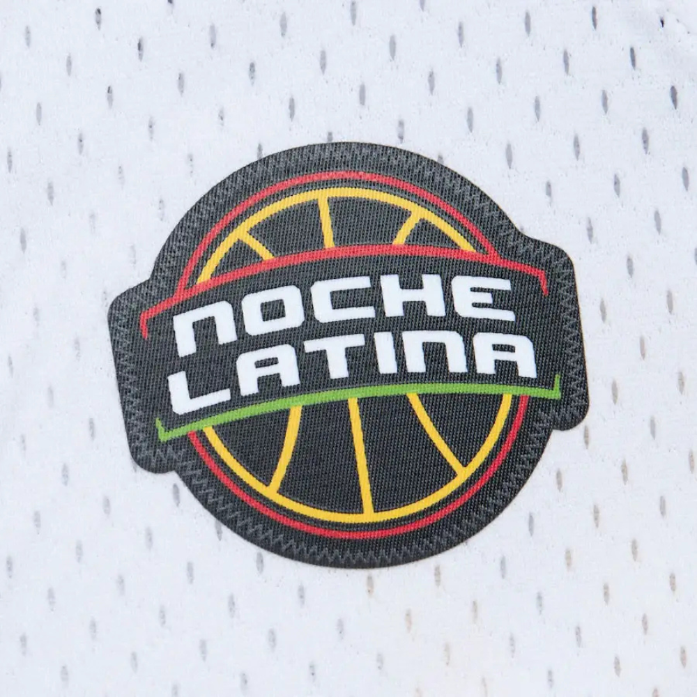 Los Angeles Lakers Pau Gasol White  2008/09 Hardwood Classics Noche Latina Swingman Jersey - Mitchell & Ness