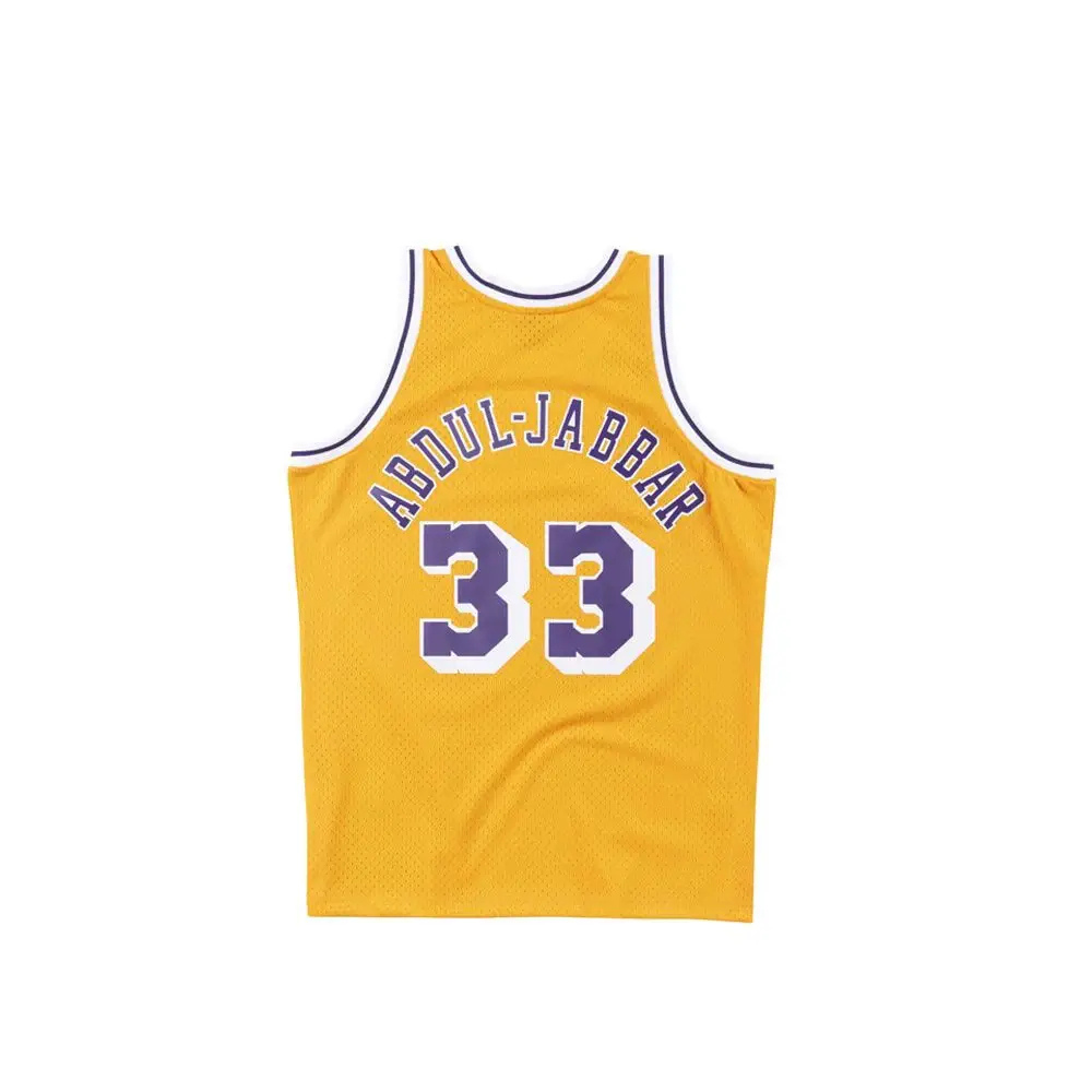 Los Angeles Lakers  Kareem Abdul-Jabbar Swingman 2.0 1984-85 Jersey - Mitchell & Ness