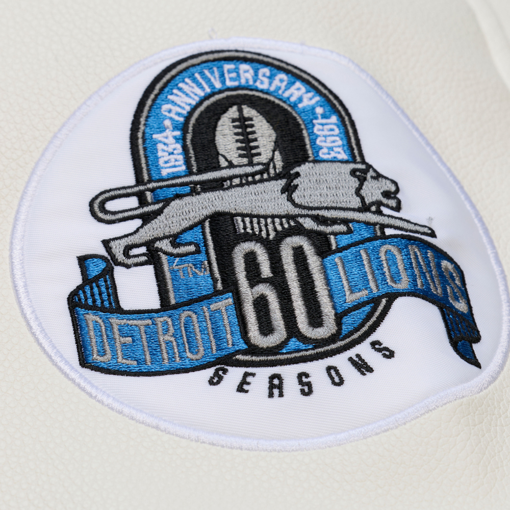 Detroit Lions Dusted Varsity NFL Jacke - Mitchell & Ness