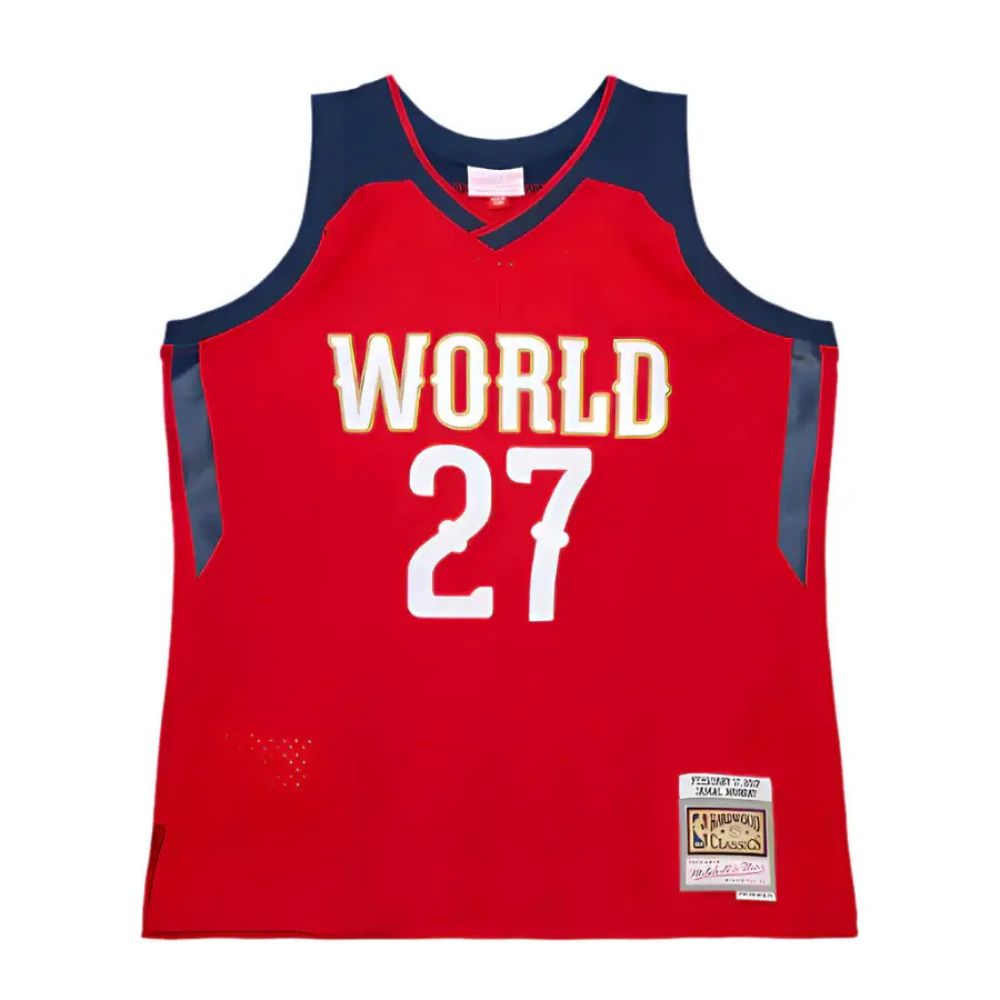 Jamal Murray Red NBA Rising Stars Game 2017 Swingman Jersey - Mitchell & Ness