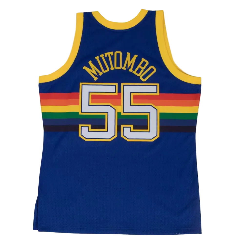 Denver Nuggets Dikembe Mutombo NBA Swingman Jersey - Mitchell&Ness