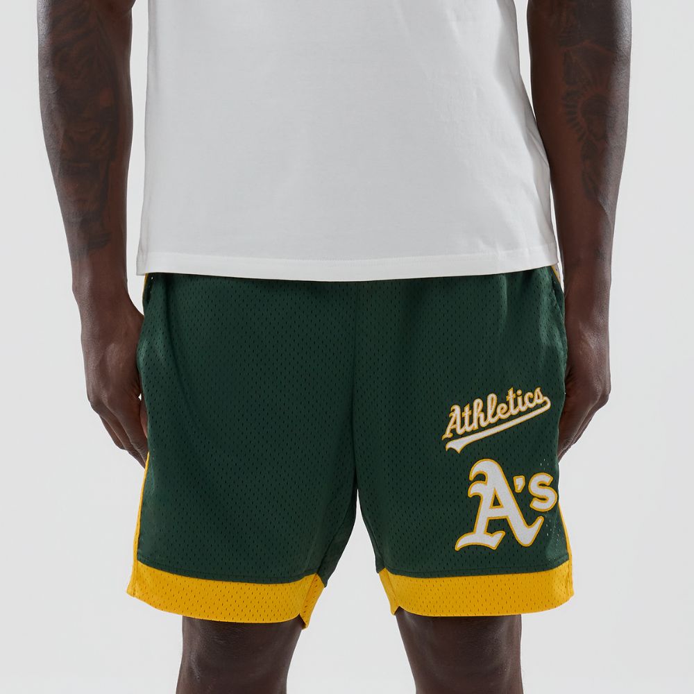 Oakland Athletics MLB Mesh Shorts - New Era