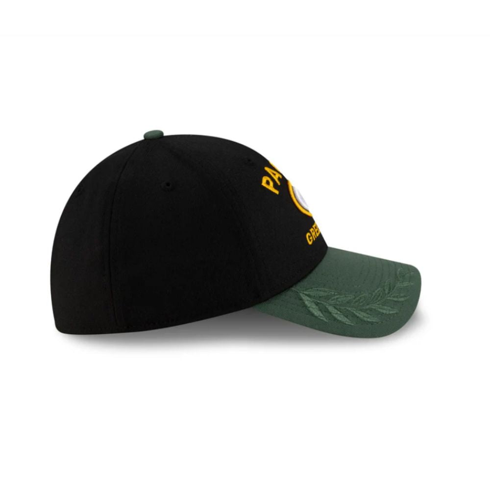 Green Bay Packers 2025 NFL Draft 39THIRTY Flex Hat Black/Green - New Era