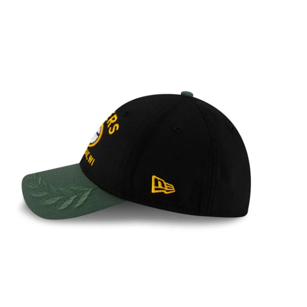 Green Bay Packers 2025 NFL Draft 39THIRTY Flex Hat Black/Green - New Era
