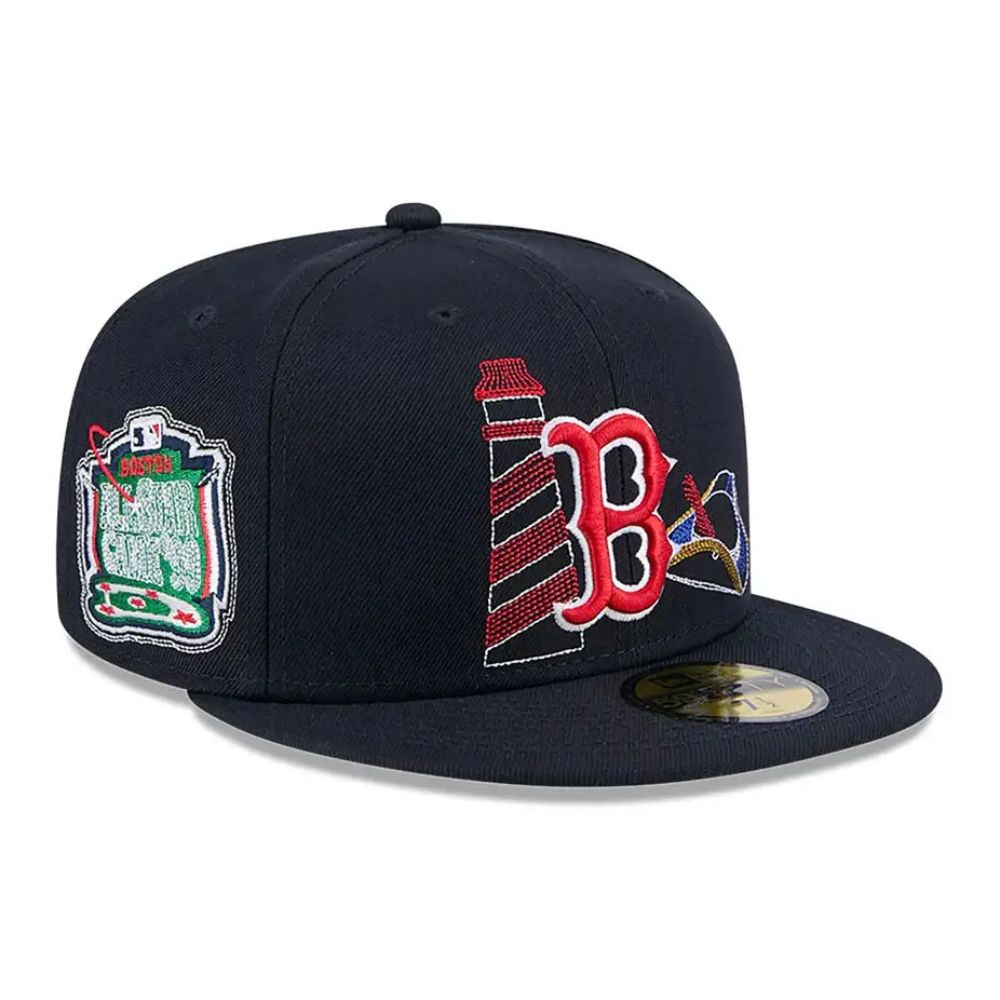 Boston Red Sox  State Stitch New Era 59FIFTY Fitted