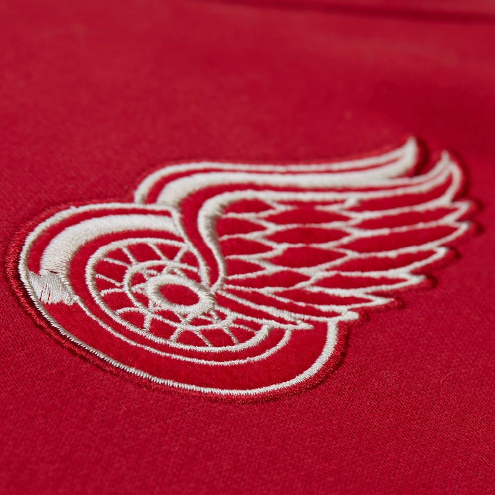 Detroit Red Wings Courtside Fleece Varsity Jacket – Mitchell & Ness