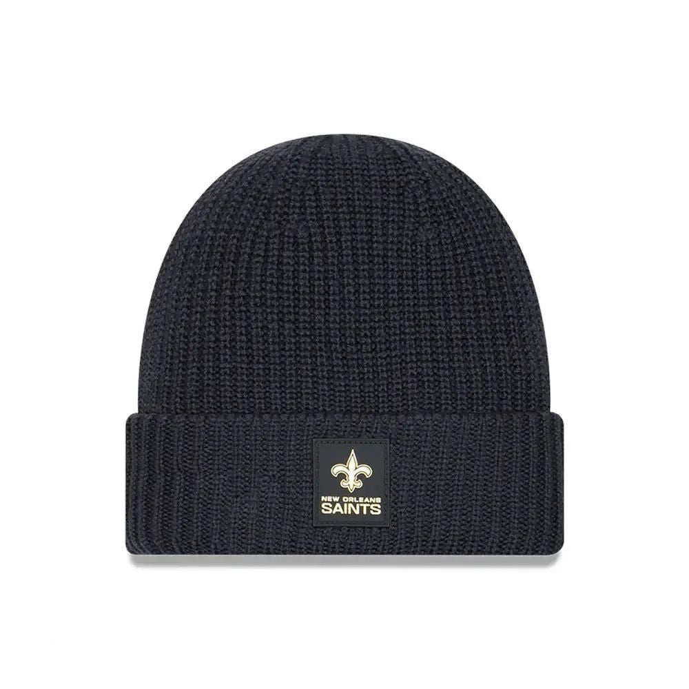 New Orleans Saints NFL Sideline 2025 Steel Clouds Cuff Knit Beanie - New Era