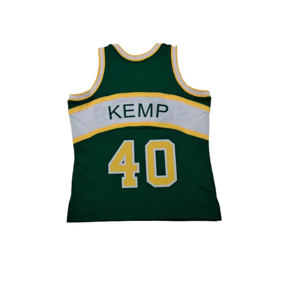Seattle Super Sonics 1994-95 Shawn Kemp Mitchell & Ness Swingman Jersey