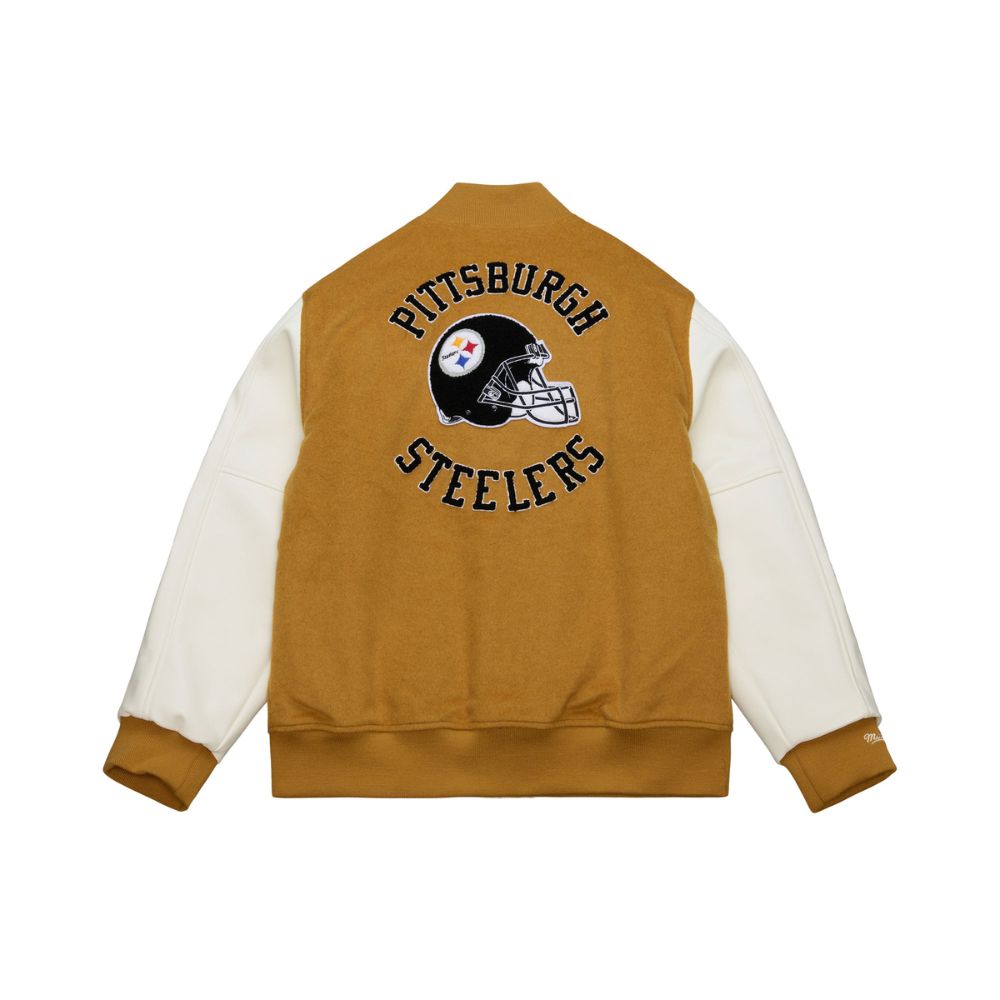 Pittsburgh Steelers Dusted Varsity NFL Jacke - Mitchell & Ness