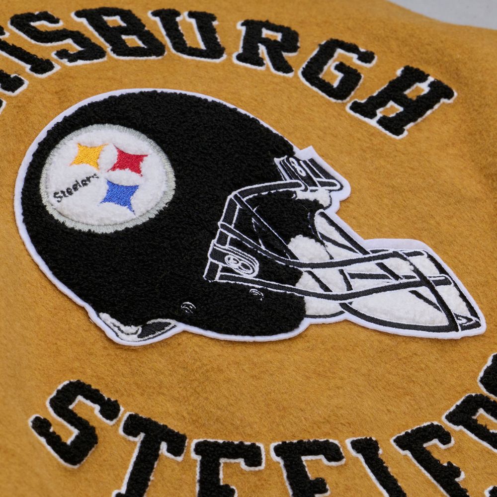 Pittsburgh Steelers Dusted Varsity NFL Jacke - Mitchell & Ness