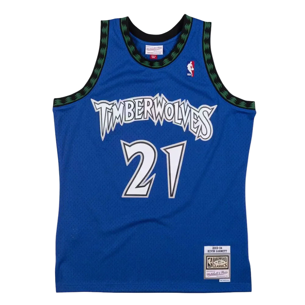 Minnesota Timberwolves Kevin Garnett 2003/04 Hardwood Classics Swingman Jersey - Mitchell & Ness