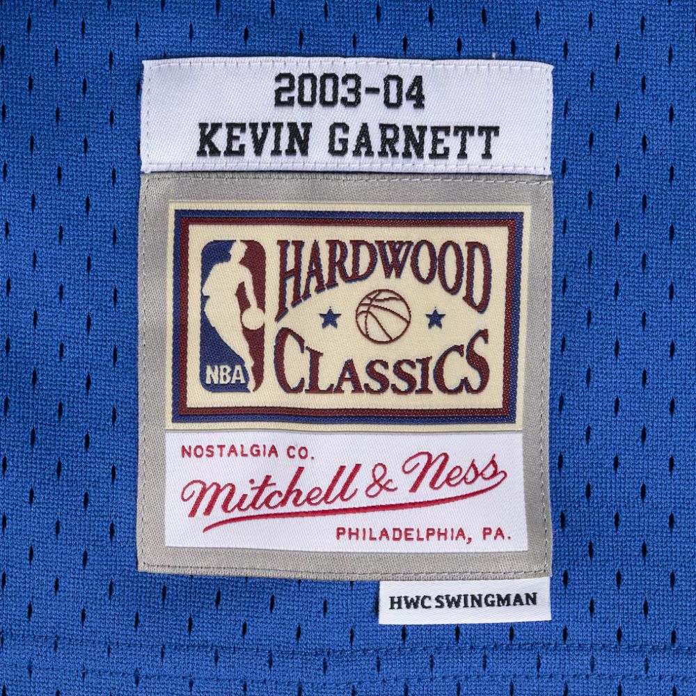 Minnesota Timberwolves Kevin Garnett 2003/04 Hardwood Classics Swingman Jersey - Mitchell & Ness